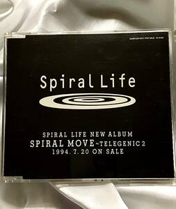 ★Spiral Life / SPIRAL MOVE ~TELEGENICS2 見本盤 ●スパイラルライフ / スパイラルムーヴ 1994年リリース HI-5132