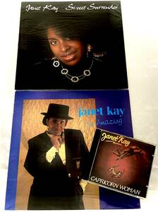 ★Janet Kay 　LP×CD　●ジャネット・ケイ　SWEET SURRENDER他　+オマケCD