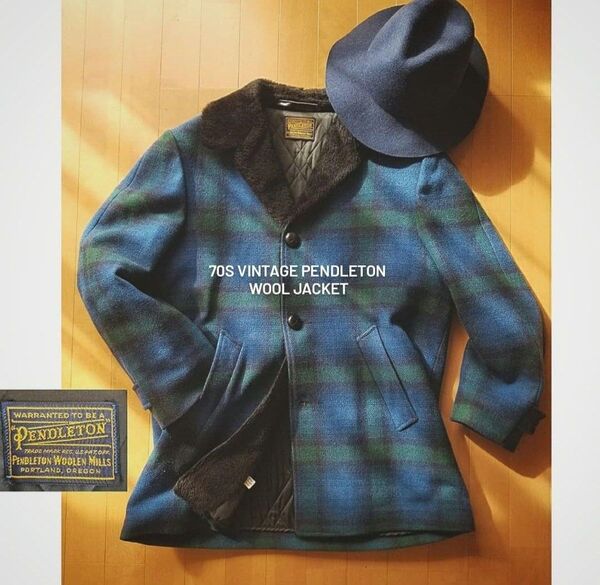 70年代 PENDLETON ビンテージ ペンドルトン ウールジャケット