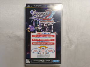 中古品 PSPソフト ファンタシースターポータブル2 インフィニティスペシャル体験版
