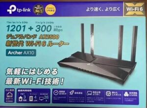 tp-link IPv6プラス対応AX1500【次世代Wi-Fi 6】無線LANルーター