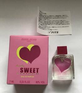 ラブリースウィートシックスティーン lovely SWEET sixteen オードパルファム フランス製 Paris ジャンヌアルテス JEANNE ARTHES 7ml 香水