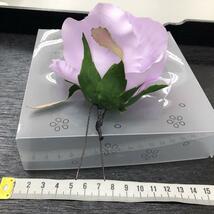 2406　振袖用　髪飾り　華やか　薔薇　アネモネ　リサイクル_画像3