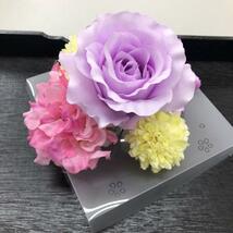 2406　振袖用　髪飾り　華やか　薔薇　アネモネ　リサイクル_画像10