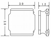 ★太陽誘電製 NR3012T100M 10μHシールド付きドラムコア、巻線型インダクタ 630 mA 20個_画像3