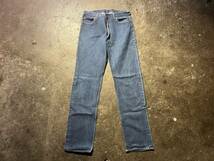 LEVI'S リーバイス USA製 80s 1980年 スモールe トップボタン裏501 紙パッチ ボタンダウン デニムパンツ 201-0117 W38 L40_画像1