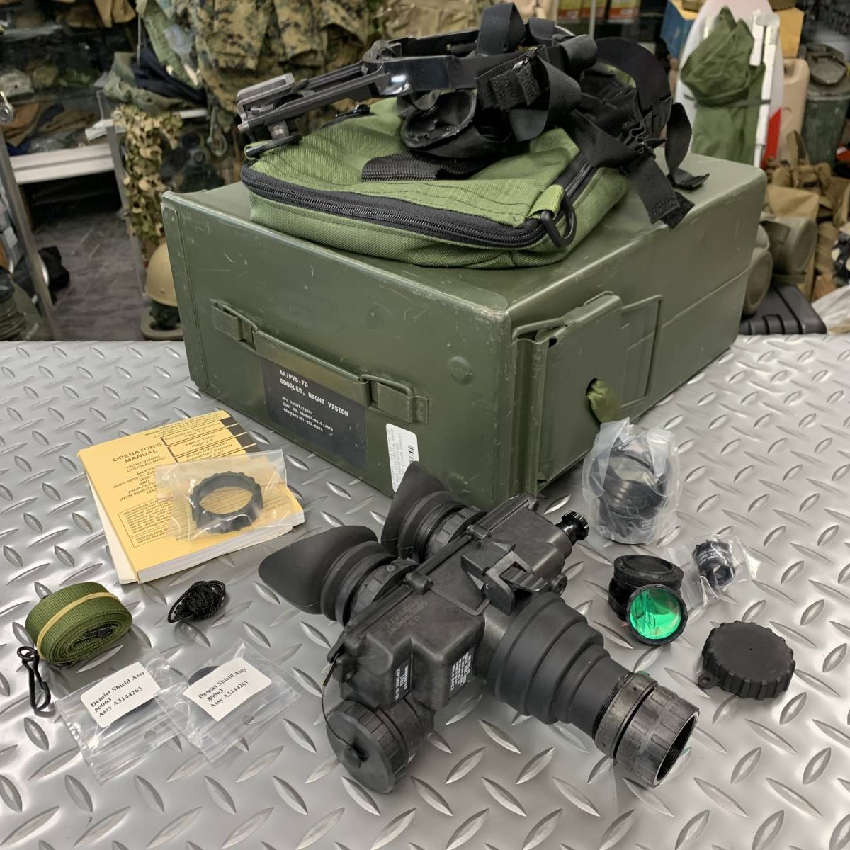 米軍 実物 NVG ナイトビジョン マグニファイア 送料無料 - 通販