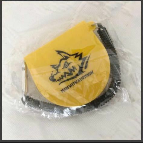 新品マンウィズアミッションMAN WITH A MISSIONラバーコインケース財布ウォレット ツアーグッズ ライブグッズ ガゥガゥ狼オオカミ廃盤