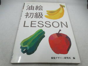 ◆「油絵初級LESSON」視覚デザイン研究所、USED