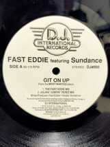 FAST EDDIE Featuring Sundance - Git On Up【12inch】1989' Us Original/Hip-House_画像2