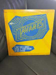 TAVARES - IT ONLY TAKES A MINUTE（EXTENDED REMIX）/ MORE THE WOMAN（EXTENDED REMIX）【12inch】1986' UK盤