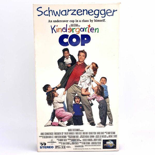 【VHS】Kindergarten Cop キンダガートンコップ 映画 海外 英語 ビデオテープ アーノルド・シュワルツェネッガー