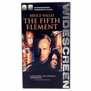【VHS】THE FIFTH ELEMENT フィフス・エレメント 映画 海外 英語 ビデオテープ 主演 ブルース・ウィリス
