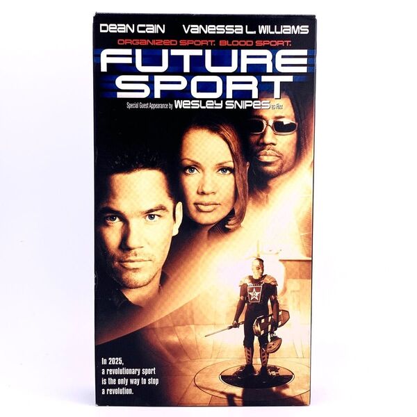 【VHS】Futuresport デス・ゲーム2025 映画 海外 英語 ビデオテープ 主演 ディーン・ケイン