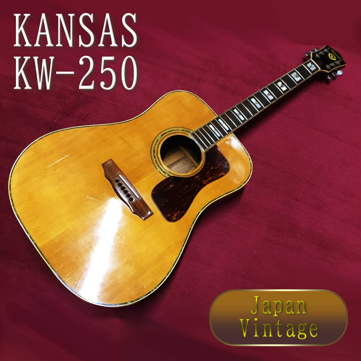 ヤフオク! -「kansas kw-250」(本体) (アコースティックギター)の落札