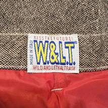 w< ツイード カーゴパンツ walter van beirendonck ウォルト w.&l.t._画像9