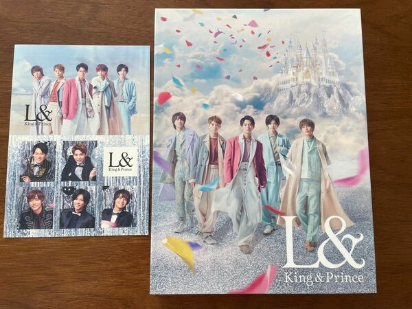 King & Prince Ｌ& 初回限定盤A ステッカー付き