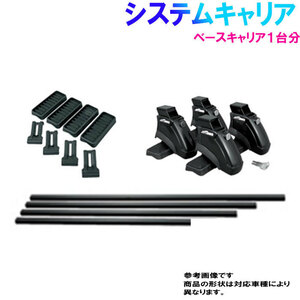 タフレック システムキャリア ベースキャリア 一台分 日産 キューブ 型式Z12 ZN12対応 カーキャリア