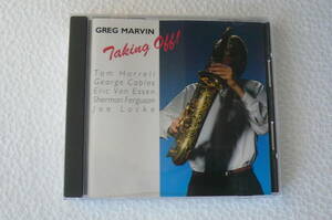 トム・ハレル参加！【廃盤】グレッグ・マーヴィン Greg Marvin ★ テイキング・オフ Taking Off