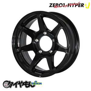 CST ZERO1 HYPER+J ゼロワンハイパー 16インチ 5H139.7 6J +0 1本 ホイール ブラック ジムニーシエラ jb74 スズキ