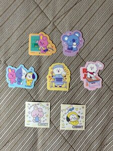 BTS グミ2 GUMMI BT21 ＆　ドーナツ　7枚セット