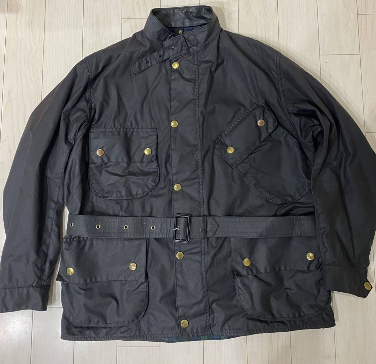 Barbour International A7 Brass M ◎ 英国製 バブアー ...