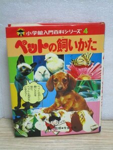  Showa era 54 year # Shogakukan Inc. introduction various subjects series (4)[ pet. .. person ] now Izumi .... small animals / fish / small bird / insect etc. 