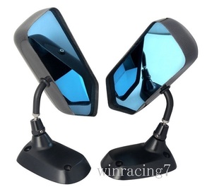 *. bargain genuine article carbon super light weight side mirror blue lens . aero for mirror GTR Z32 Z33 Z34 S13 S14 S15 other 