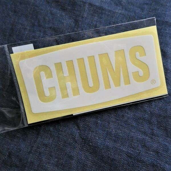 CHUMS Logo M Cutting Sheet CH62-1483 新品 チャムス ステッカー 防水素材