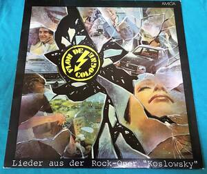 LP●Floh De Cologne / Lieder Aus Der Rock-Oper &#34;Koslowsky&#34; GDR盤AMIGA8 55 878 クラウトロック ドイツ産ロックオペラ