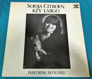 LP●Soesja Citroen / Key Largo HOLLANDオリジナル盤TPR 10782 ビル・エヴァンス「Waltz For Debby」カバー