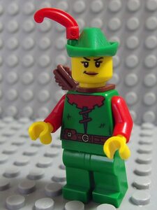 ★LEGO★ミニフィグ【キャッスル】Forestwoman_A(cas572)