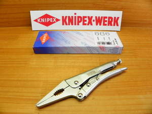 クニペックス ロングノーズプライヤー *KNIPEX 4134-165mm バイスグリップ