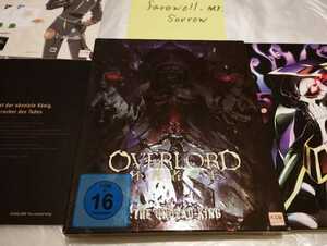 オーバーロード Overlord 不死者の王(前編) The Undead King ドイツ限定盤 Blu-ray 海外版 Region B