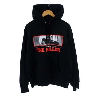 シュプリーム 18AW THE KILLER HOODED SWEATSHIRT ザ キラー フーデッド スェットシャツ パーカー プルオーバー 裏起毛 プリント コットン