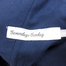 セブンデイズサンデイ SEVENDAYS＝SUNDAY テーパードパンツ S 紺 ネイビー /AU メンズ_画像6