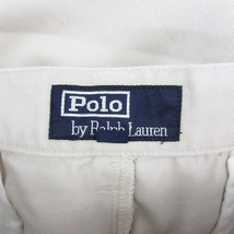 ポロ バイ ラルフローレン Polo by Ralph Lauren テーパードパンツ アンクル丈 31 ベージュ /YM7 メンズ_画像4