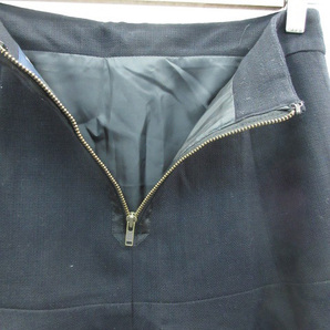 ロペ ROPE フレアスカート ひざ丈 ウール混 38 ブラック 黒 /YM33 レディースの画像3
