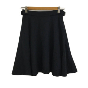  McAfee MACPHEE Tomorrowland skirt flair Mini plain 34 black black lady's 