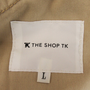 ザショップティーケー THE SHOP TK チノパン ロング丈 無地 L ベージュ /YK13 ■MO メンズの画像4