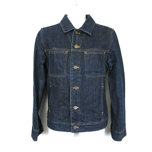  Bigi BIGI Denim jacket G Jean indigo 40 lady's 