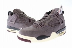 ナイキ NIKE × A Ma Maniere アママニエール AIR JORDAN 4 Violet Ore エア ジョーダン スニーカー DV6773-220 27 バイオレット オレ ▲■