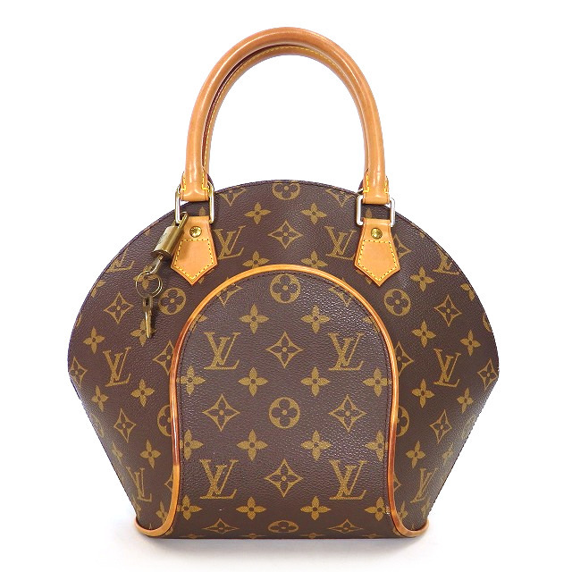 LOUIS VUITTON ルイ ヴィトン モノグラム エリプスPM ブラウン レザー ...
