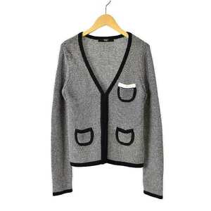 Vicky Vicky Cardigan с длинным рукавом V Pocket 2 Grey Ladies