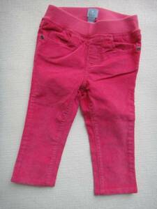  special price! new goods [baby GAP] 70 corduroy pants skinny pink pants trousers regular price 2900 jpy //473