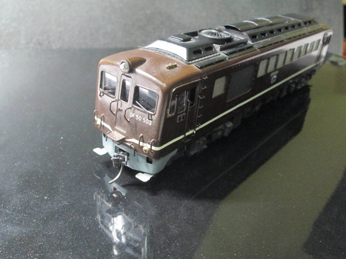 TOMIX HO-201 国鉄 DF50形 ディーゼル機関車 (茶色) HOゲージ 【動作