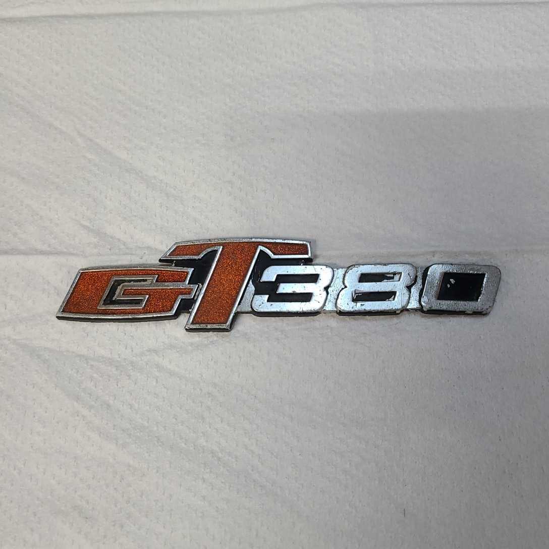 緑林シリーズ スズキ GT380 サイドカバーエンブレム 2点セット 金具付