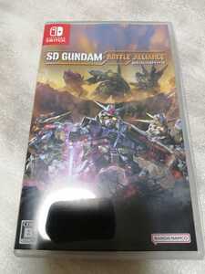 中古switch:SDガンダムバトルアライアンス 表紙に傷みあり