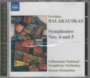 [CD/Naxos]O.バラカウスカス(1937-):交響曲第4番&交響曲第5番/J.ドマルカス&リトアニア国立交響楽団 2003-2004