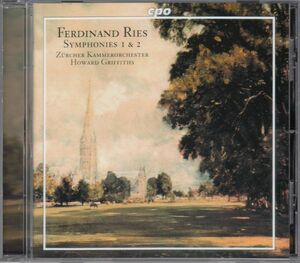 [CD/Cpo]F.リース(1784-1838):交響曲第1番ニ長調Op.23&交響曲第2番ハ短調OP.80/H.グリフィス&チューリヒ室内管弦楽団 1999.9